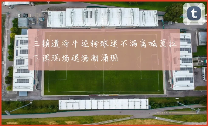 三镇遭海牛逆转球迷不满高喊莫拉下课现场退场潮涌现